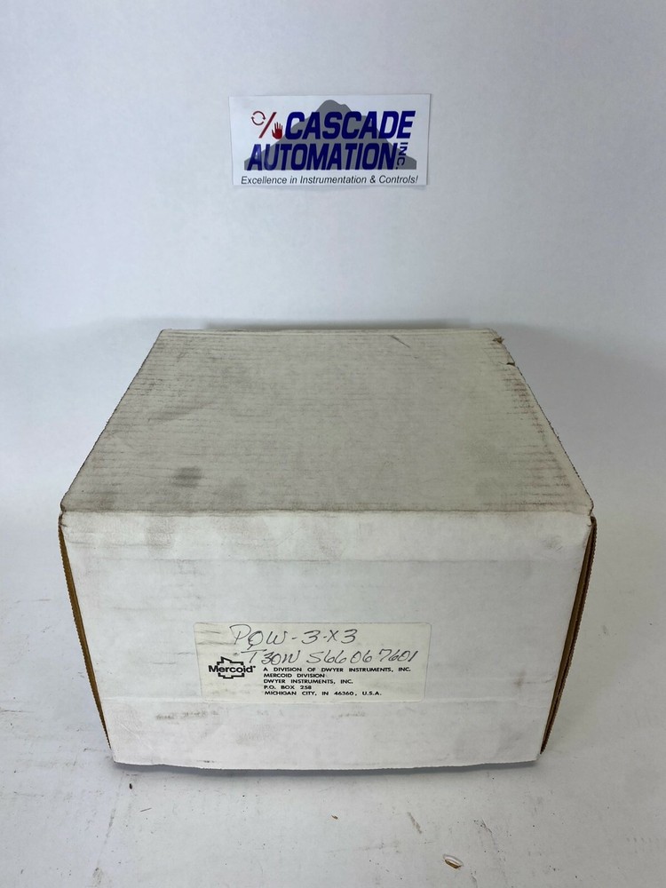 Mercoid Pressure Switch PQW-3-X3