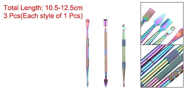 3Pcs Wax Carving Tools Rainbow