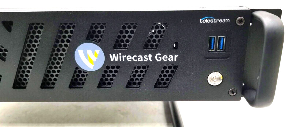 Telestream Wirecast Gear Professional Video Streaming System EMPTY CHASSIS