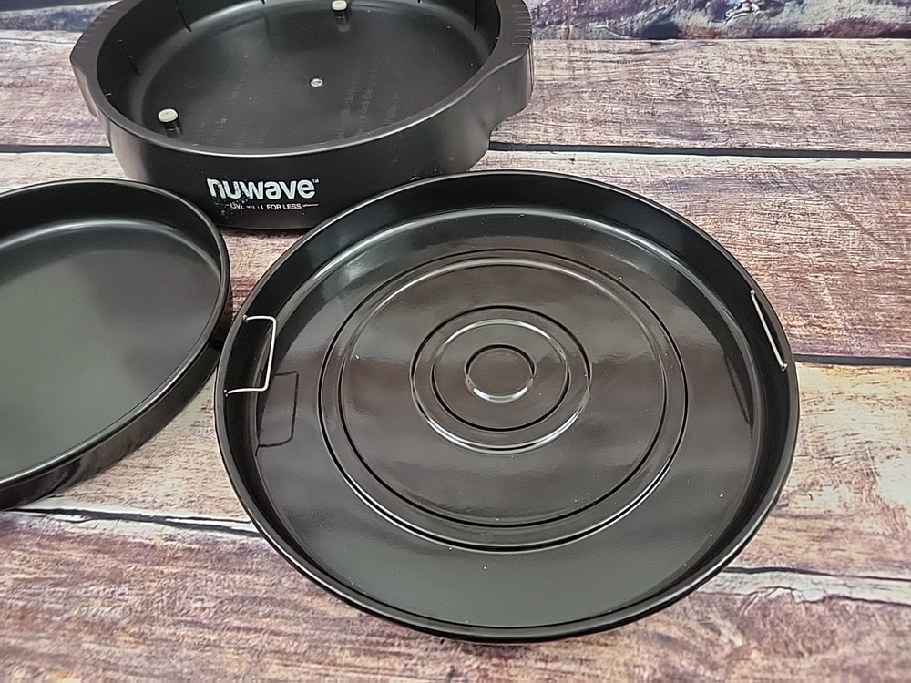 Nuwave Pro Plus Infrared Oven 20602 Replacement Base, Drip Pan, & 10" Baking Pan