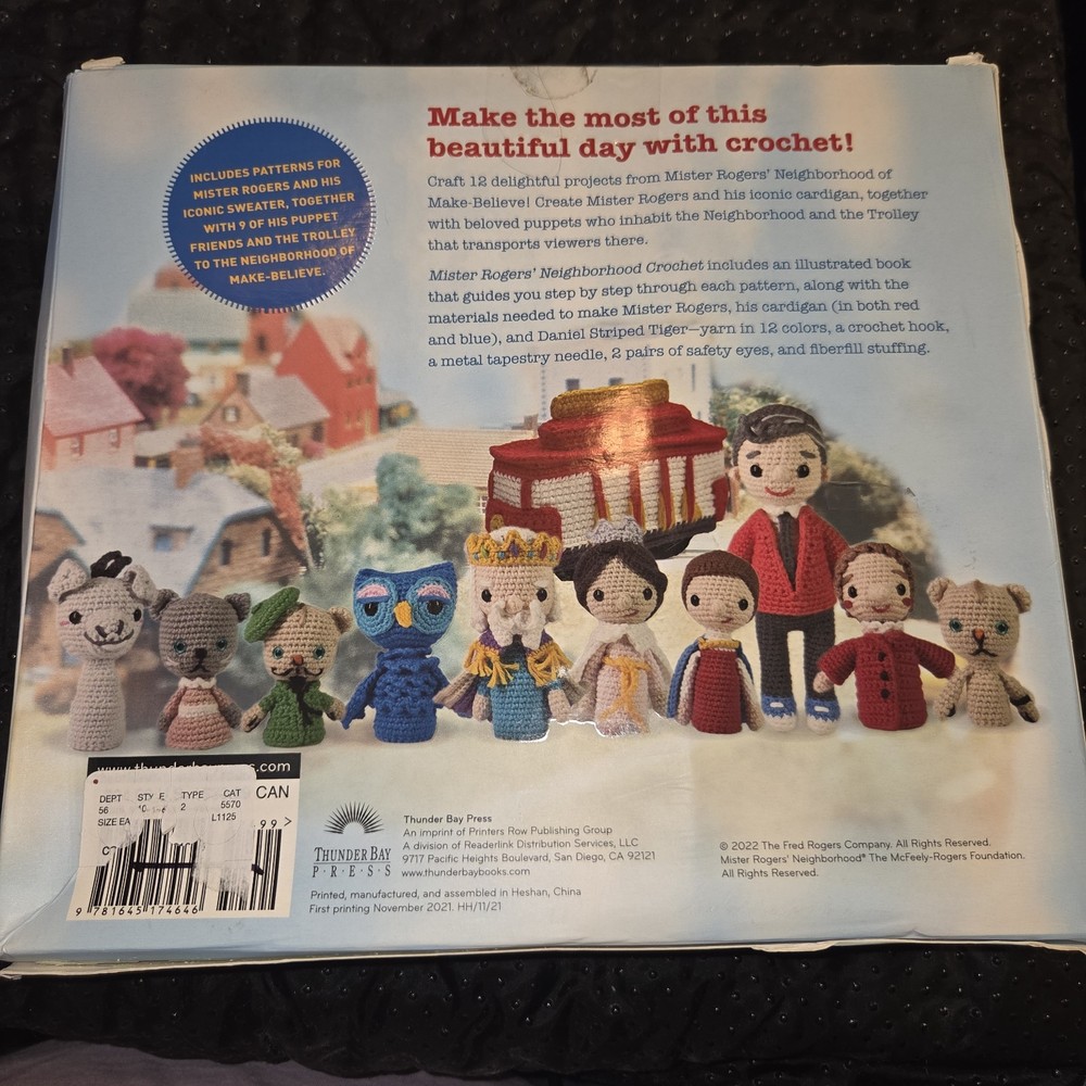 Mr. Rogers Crochet Kit New Item 1133