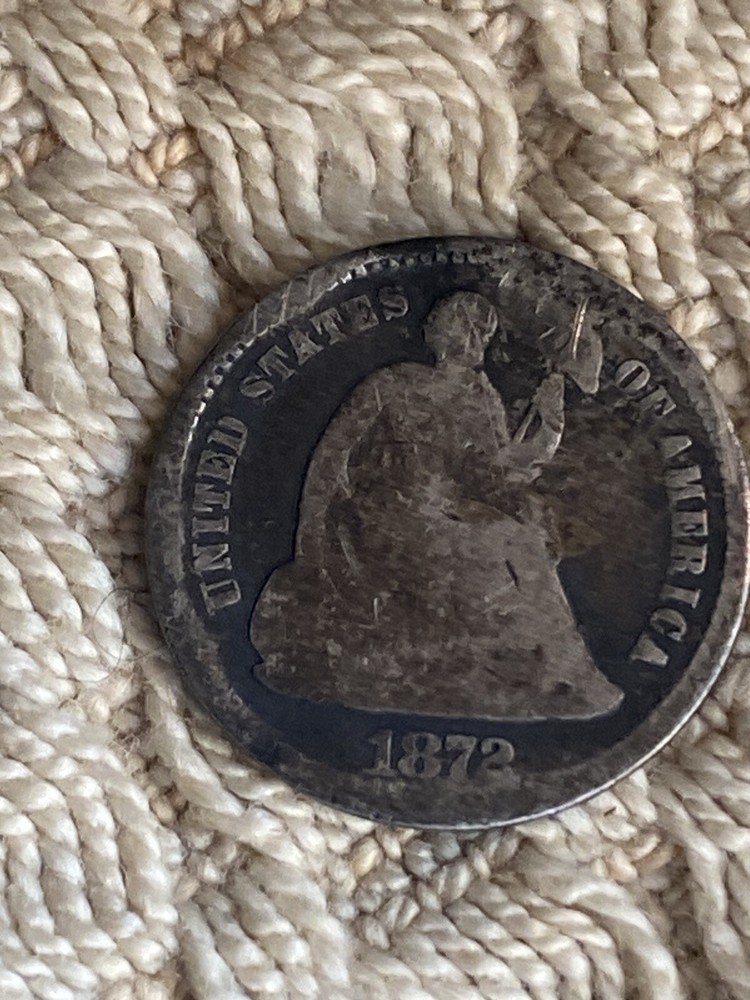 1872 half dime
