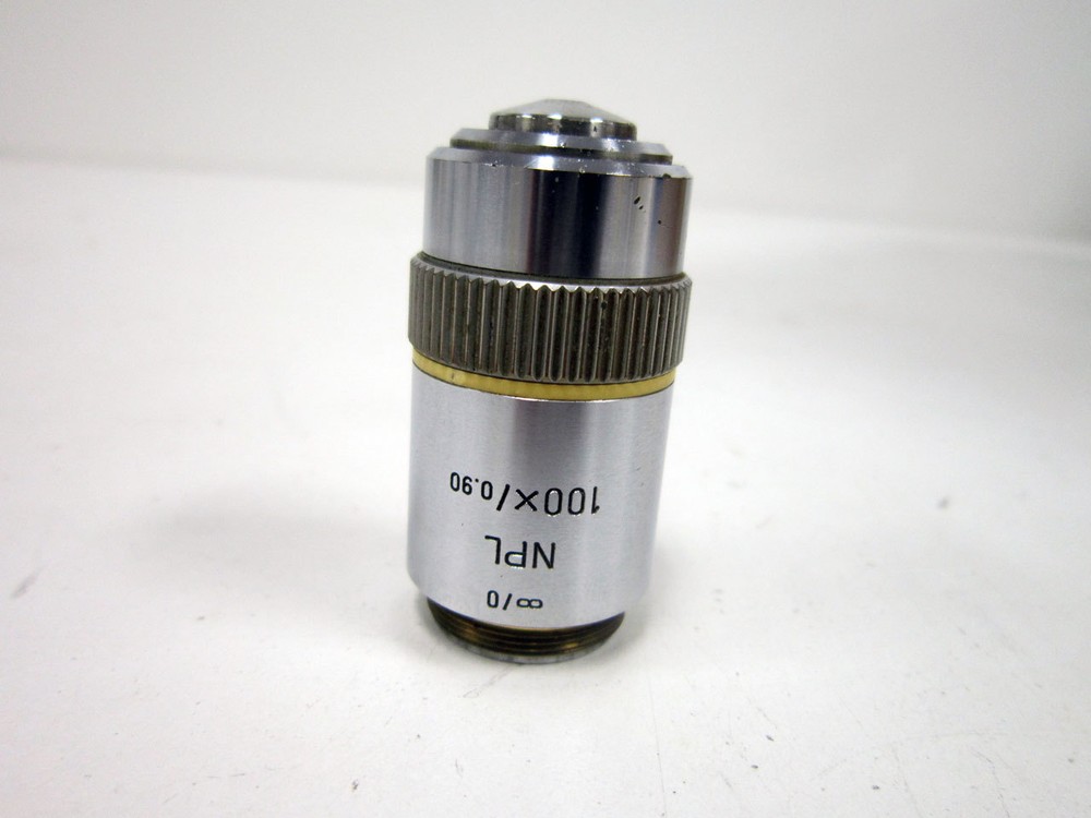 LEITZ WETZLAR NPL 100X / 0.90 MICROSCOPE OBJECTIVE