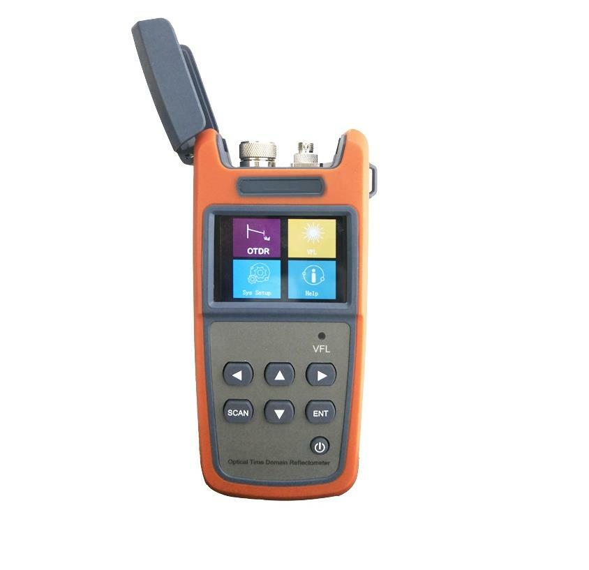 Optical Time Domain Reflectometer OTDR with VFL Visual Fault Locator Function