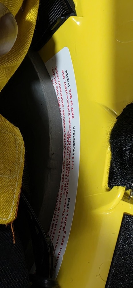 PHENIX TECHNOLOGY Fireman Helmet