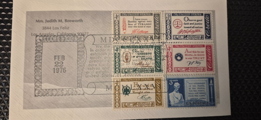 1976 - Milestone/Event Covers