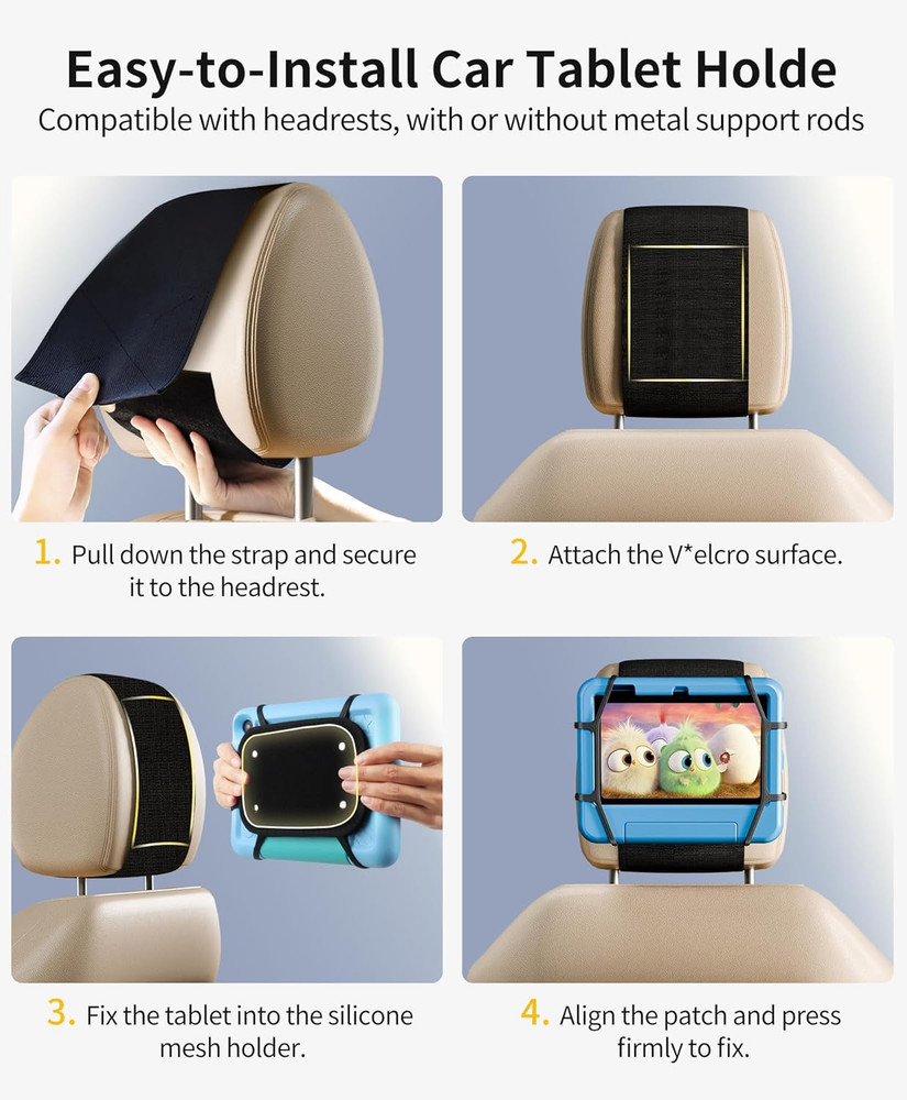 2 Pack Tablet Holder for Car