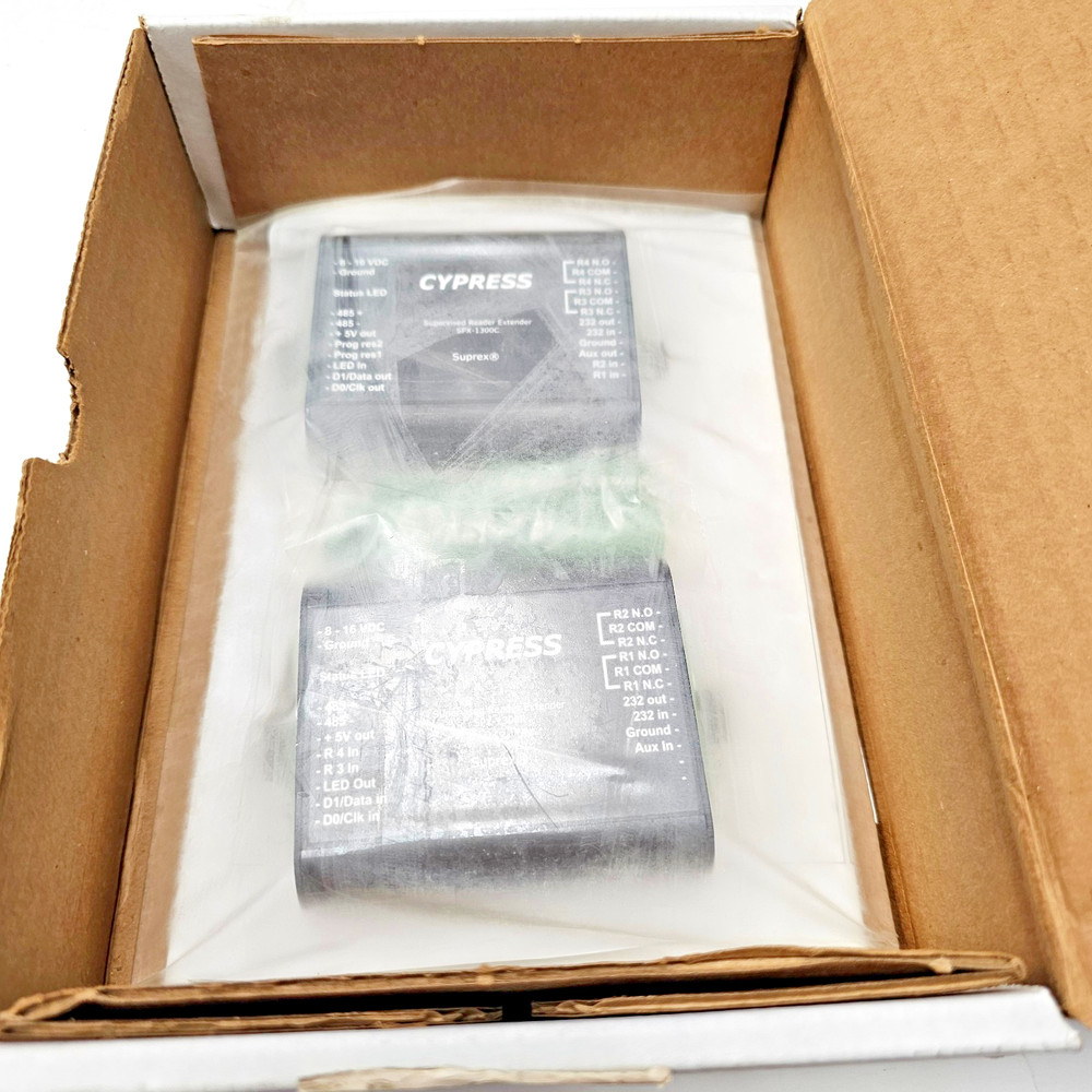 Cypress SPX-1300 Suprex Wired Reader Extender 2-Wire New (Open Box )