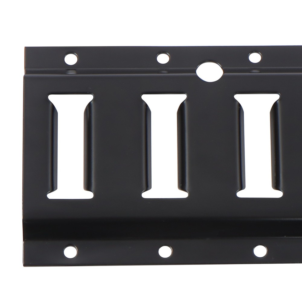 Labwork 2 Pack 4' E Tie Down Rail Kit For Cargo Trailers Power Coated E-Tracks