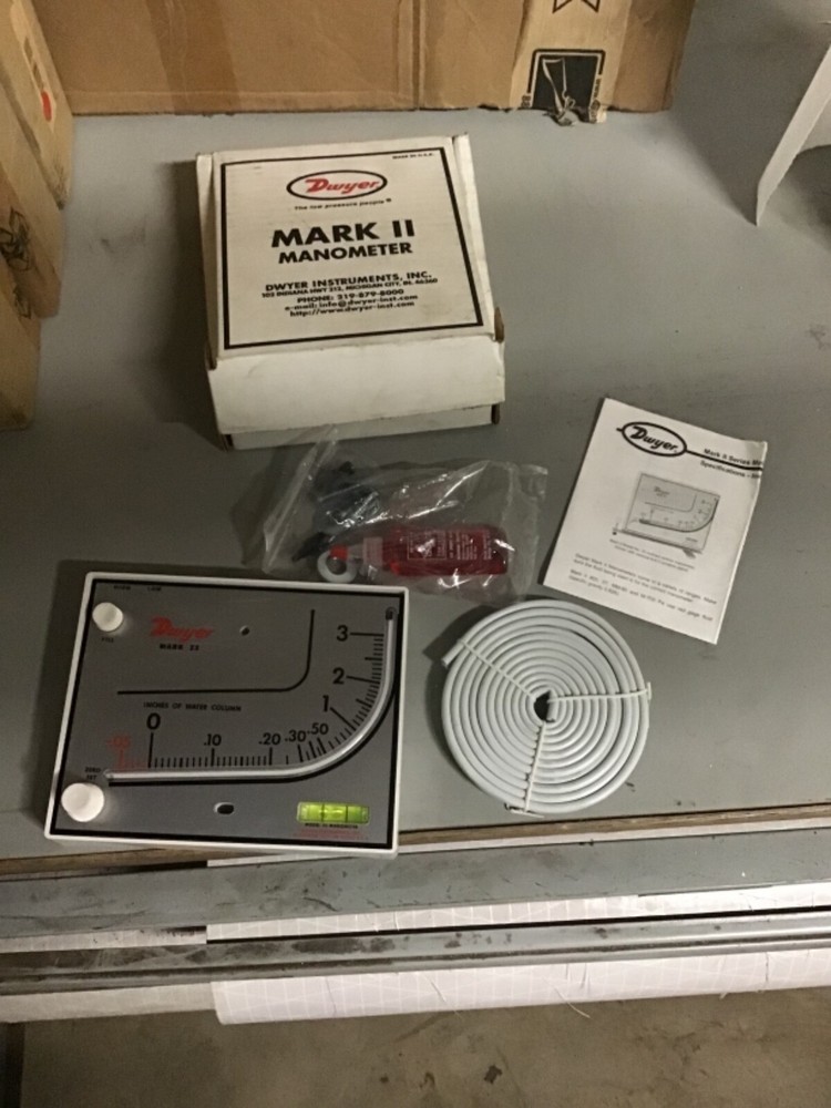 Manometer Dwyer Mark II Model 25