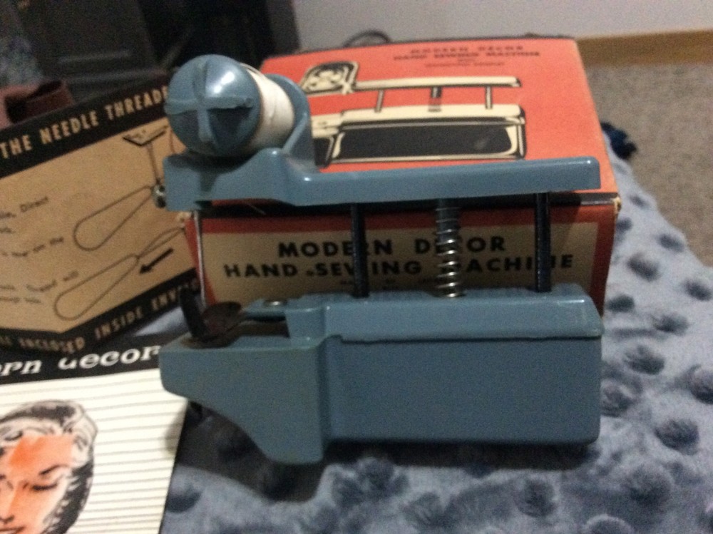 Vintage Modern Decor Hand Sewing Machine