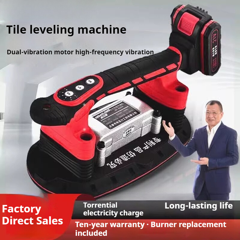 Tile Installation Tool Vibrator Handheld Tile Leveling and Laying Vibrating Tool