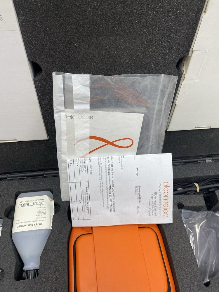 Elcometer E130-S Salt Contamination Meter Version 2.00 With Case, Accessories