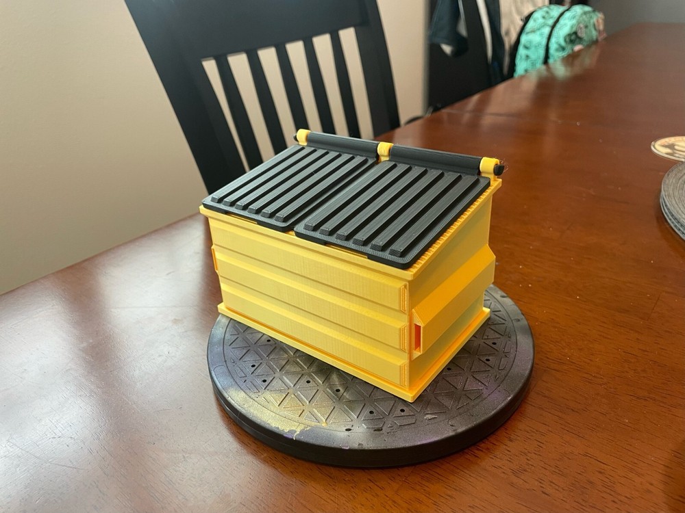 Large Dumpster Deck Box MTG Magic The Gathering EDH Commander - Bloomborrow
