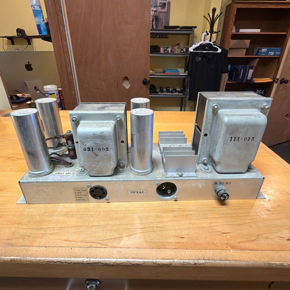 Amp From Allen Solid State Organ HUGE TRANSFORMERS