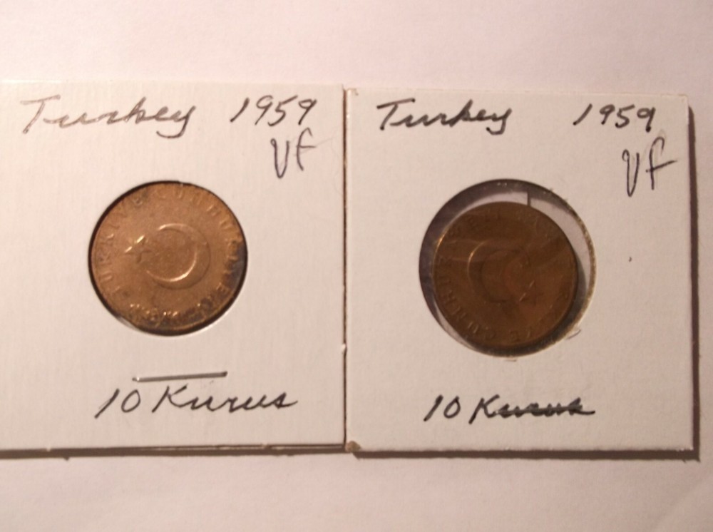 Turkey Coins 1940-1973