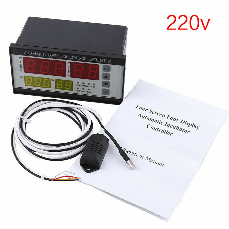 Digital Automatic Incubator Controller Egg Hatcher Temperature Humidity XM-18