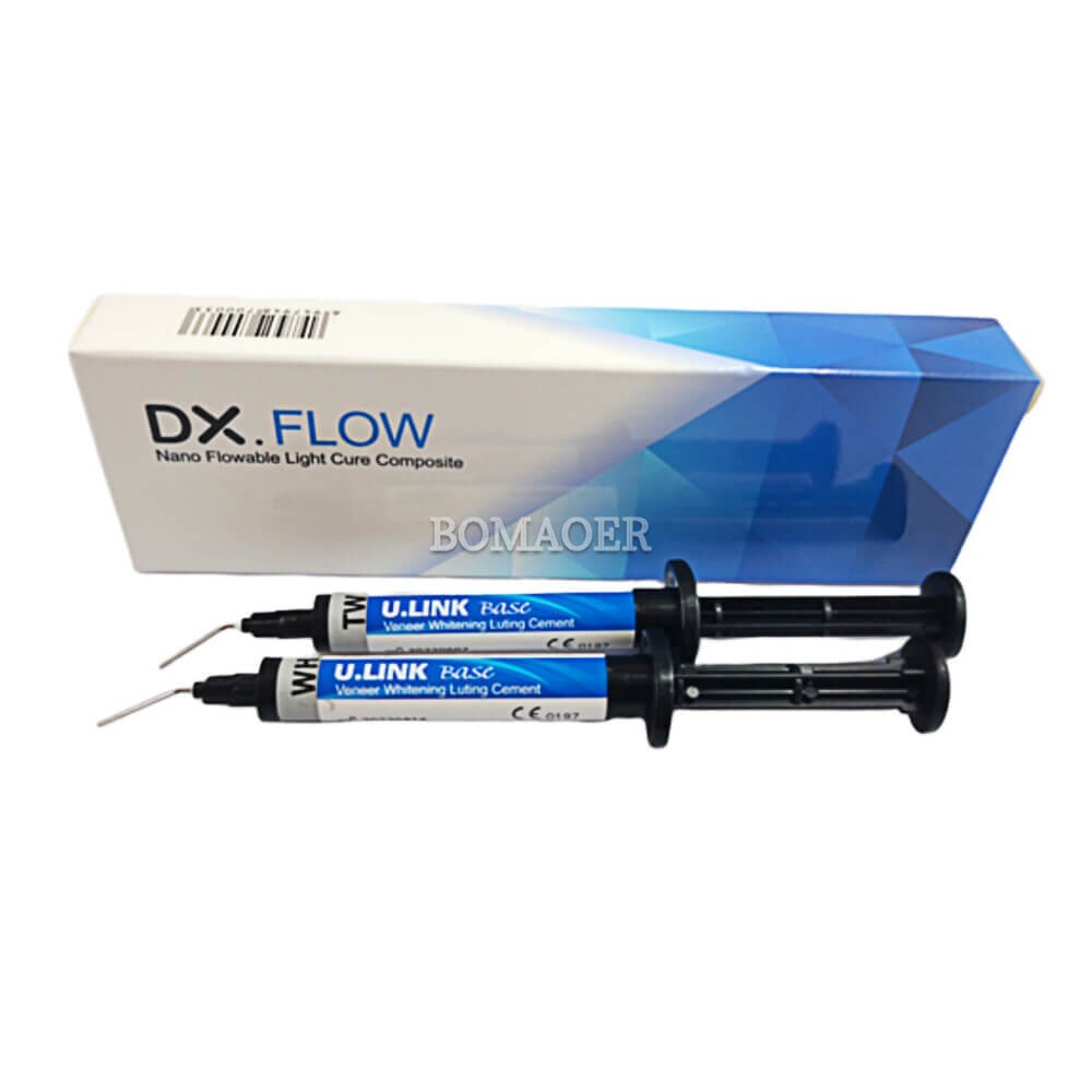Dental U.LINK BASE DC&LC Luting Cement BB Light Curing Flowable Composite Resin