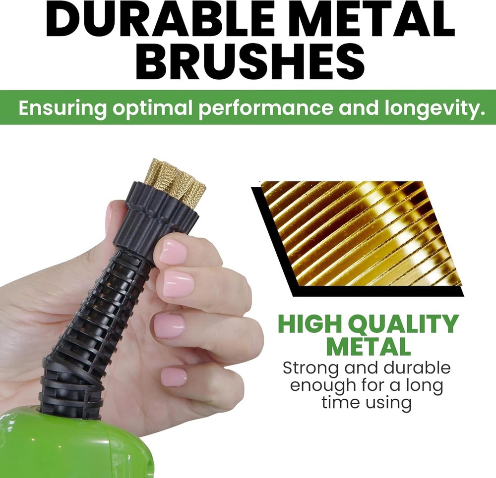 6 Pack Replacement Micro Scrubbing Brushes Compatible with Select Steam Mop