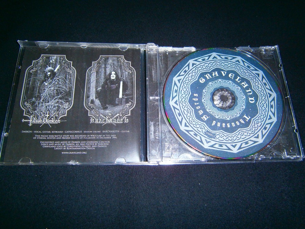 GRAVELAND - Thousand Swords. CD