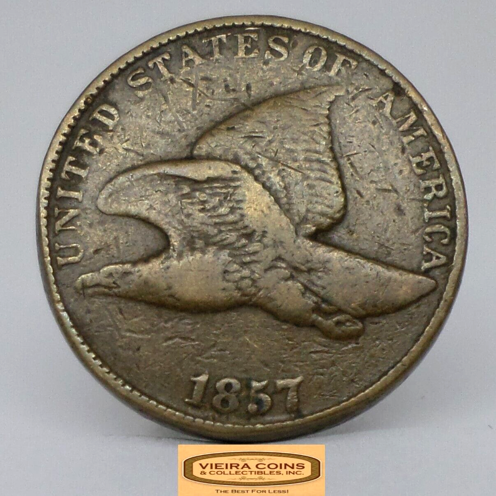 1857 Flying Eagle Cent - #C38681NQ