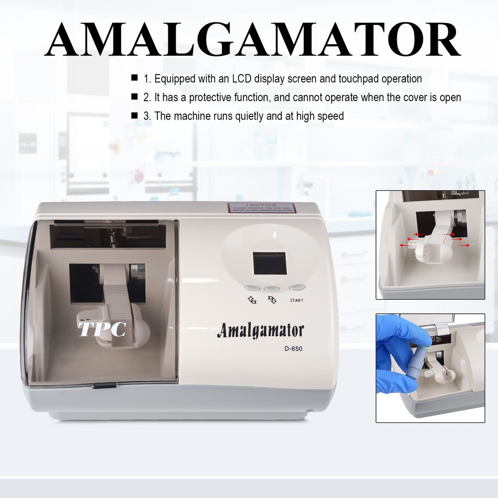Lab Digital Amalgamator D650 Advanced TPC Mixer & Precise Digital Time Control