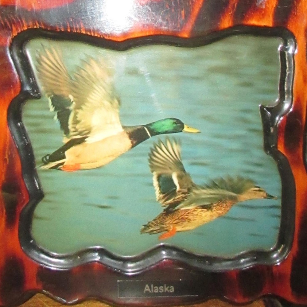 Vintage Duck Design Wall Clock
