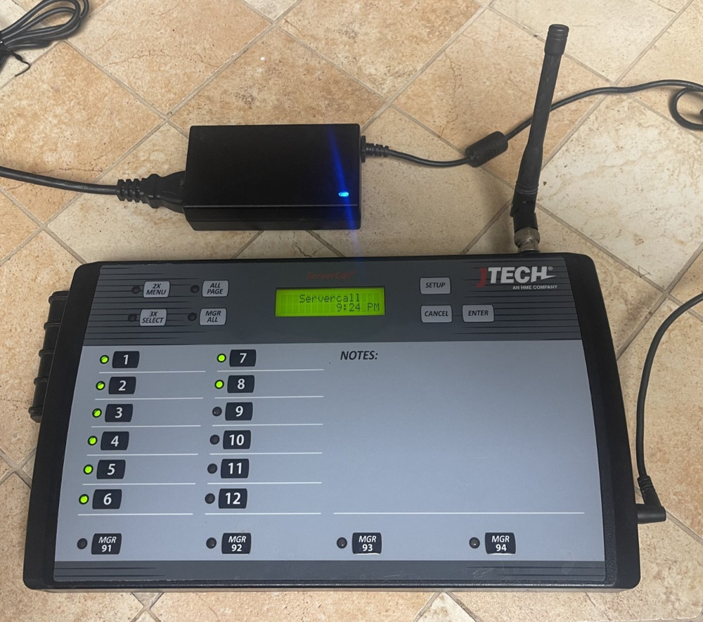 JTECH ServerCall Transmitter Paging System