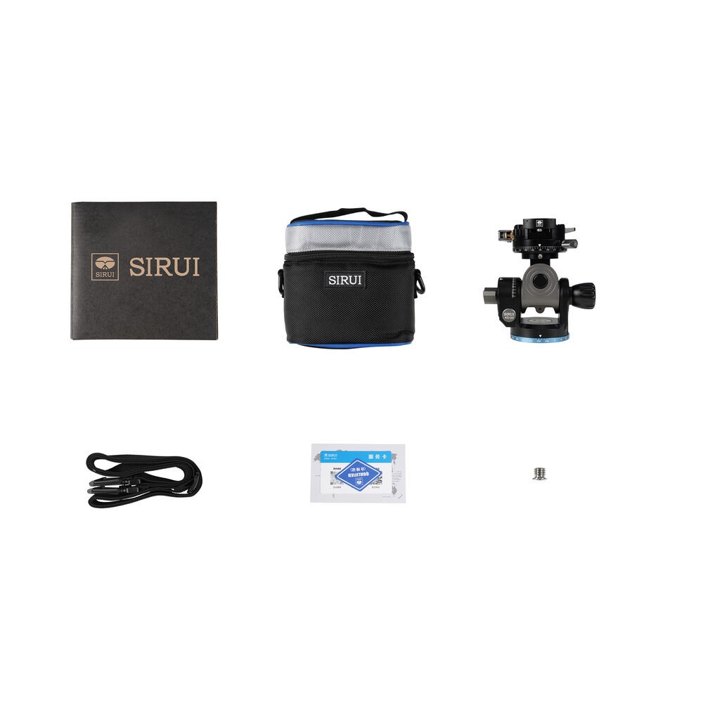 Sirui KS-G3 Geared Tripod Head precise control over