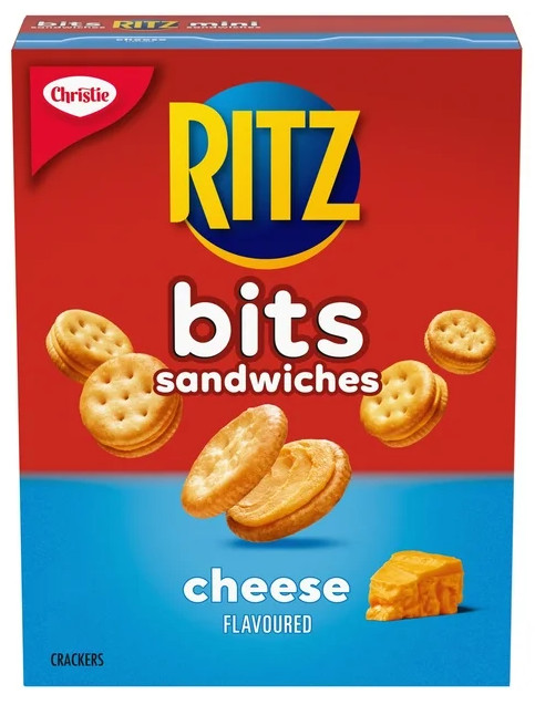 Ritz Bits Cheese Sandwich Crackers, 180g