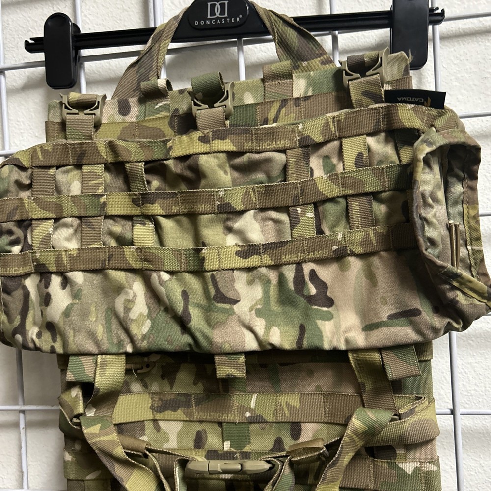 CATOMA Switchblade MOLLE Panel Multicam with Voile Load Straps &EXTRA Pouches