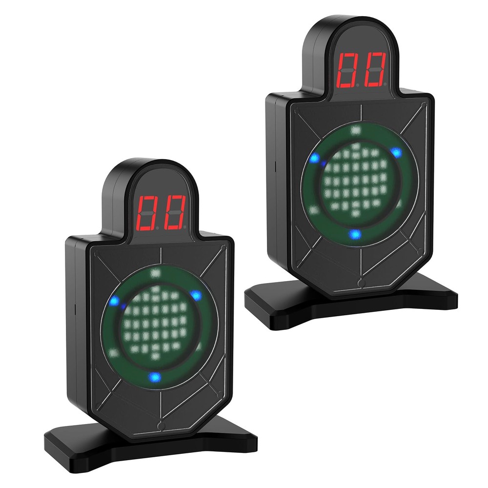 2 Pcs Dry Fire Portable Laser Trainer Target Laser Training System for Reacti...