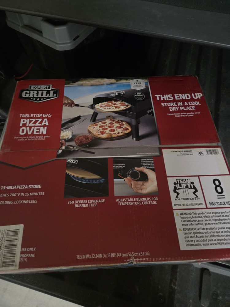 Expert Gill Pizza Oven