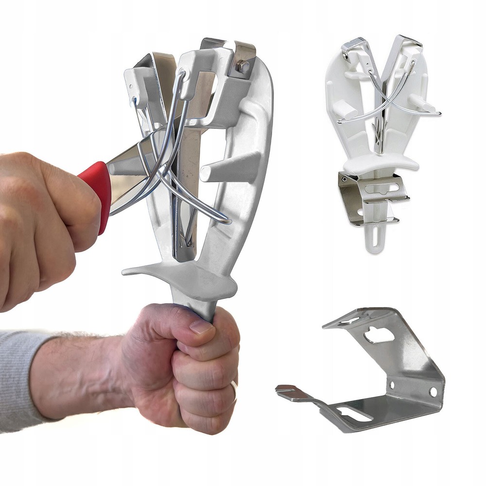 BOBET Sharp Easy Pull Through Knife Sharpener - Made in France - White