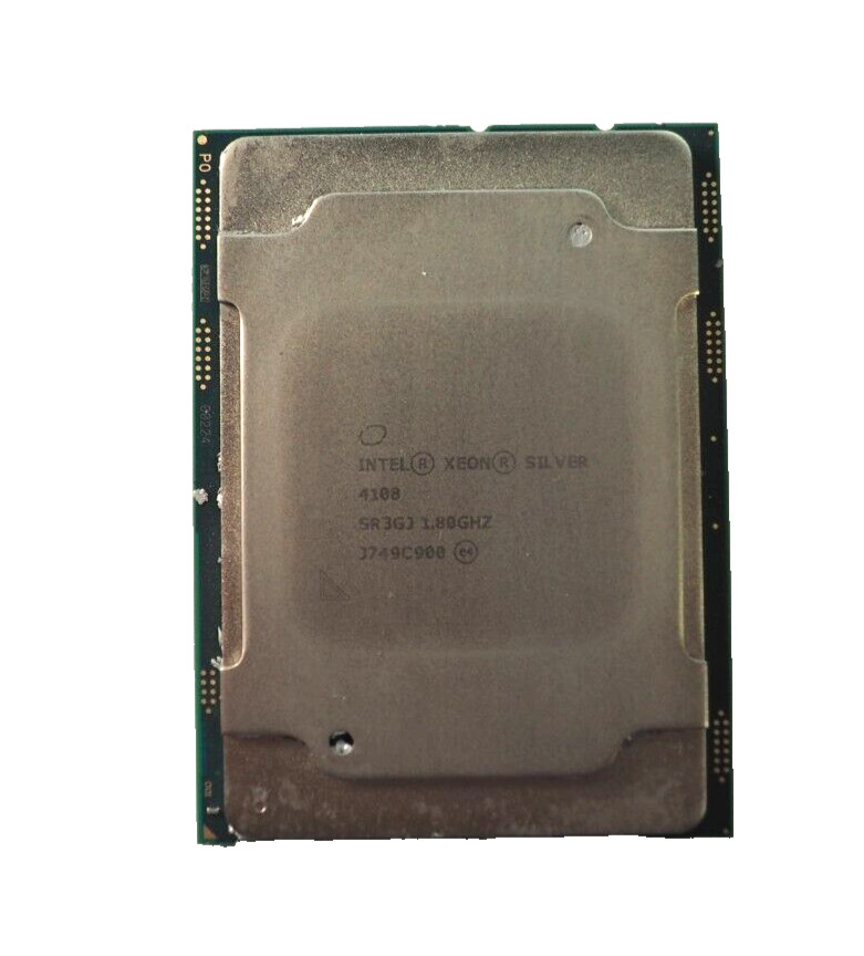 Intel Xeon Silver 4108 1.8GHz 8-Core SR3GJ FCLGA3647 Server CPU Processor