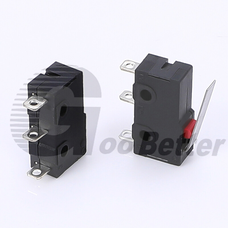 Micro Microswitch Limit Switch Long Curved Roller Lever Snap Action Limit Switch