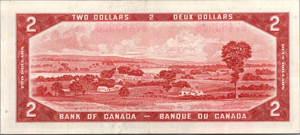 Canada 2 Dollars 1954 BC-38d AU