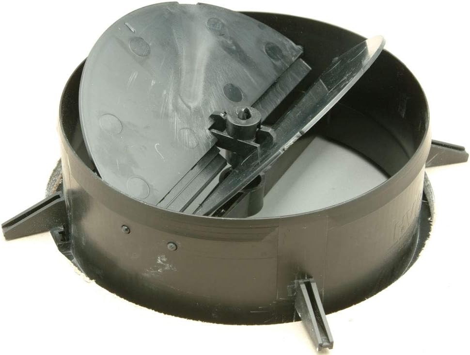 HaVACo 12in Square Ceiling Diffuser w/ 8in Boot Damper White