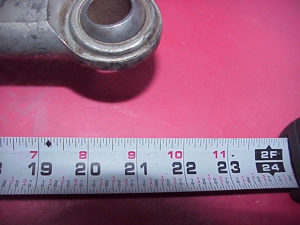 Black Torque Link Pull Bar with 1 Bisquits Late Model Modified