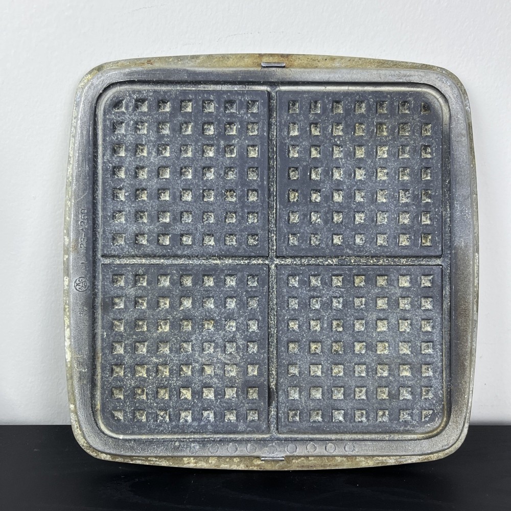 Sunbeam Waffle Iron Replacement Plate Belgian Grid Cooking Surface