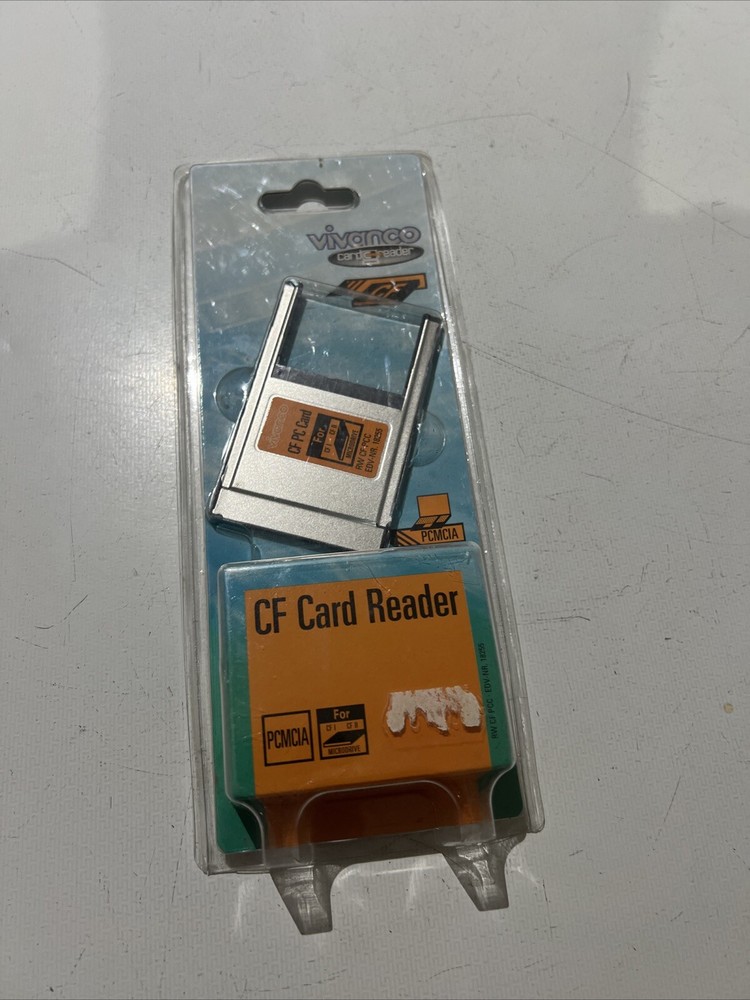 Vivanco 5in1 Memory Card Reader MMC SD SM MS Pro xD Notebook PC Adapter Vintage