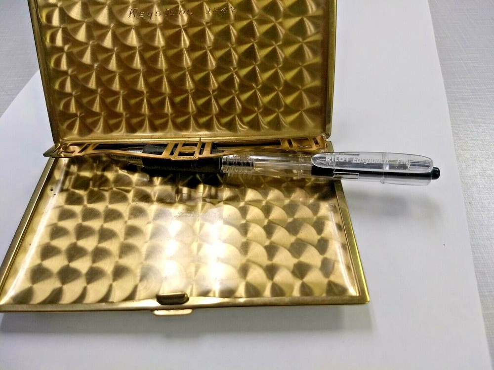 Vintage Ronson Duruem Cirgarette Case, 1942