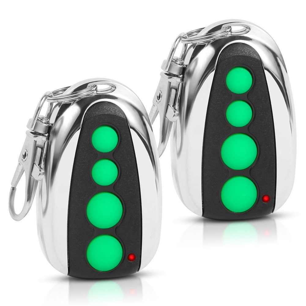 M12 Remote Control Transmitter 433.92 MHz for Automatic Swing Sliding 2 Pack