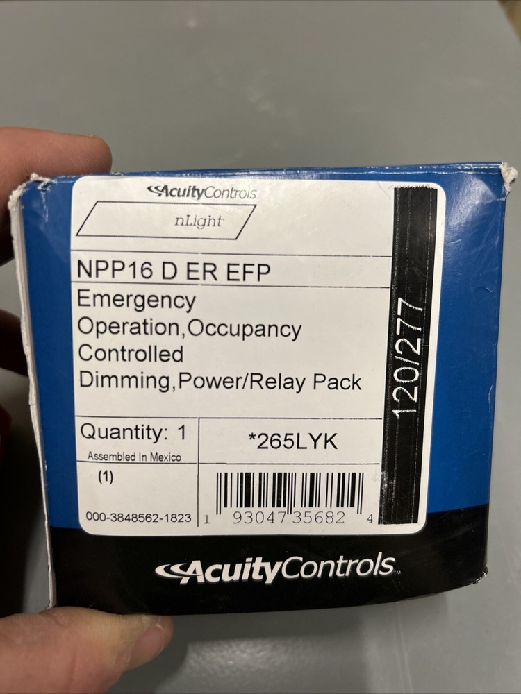 Sensor Switch Motion Detector Relay (NPP16-D-ER-EFP)
