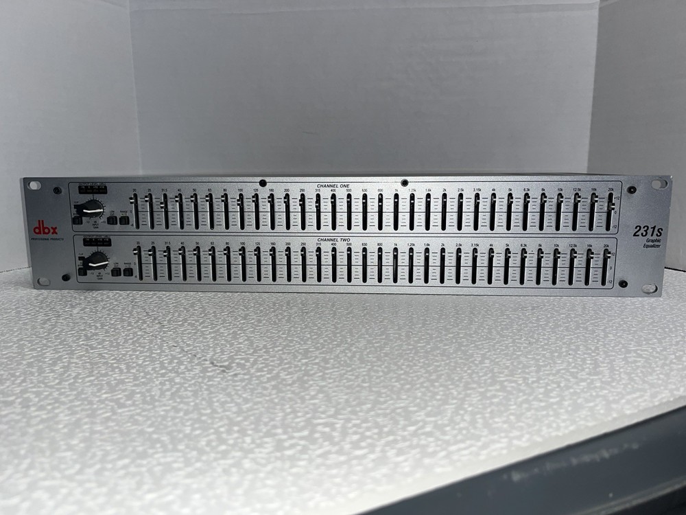 dbx 231s 31 band equalizer in excellent condition