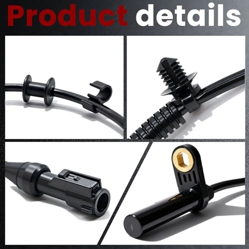 ABS Wheel Speed Sensor 2-Pack, Compatible with 2005-2008 F-150 & 2006-2008