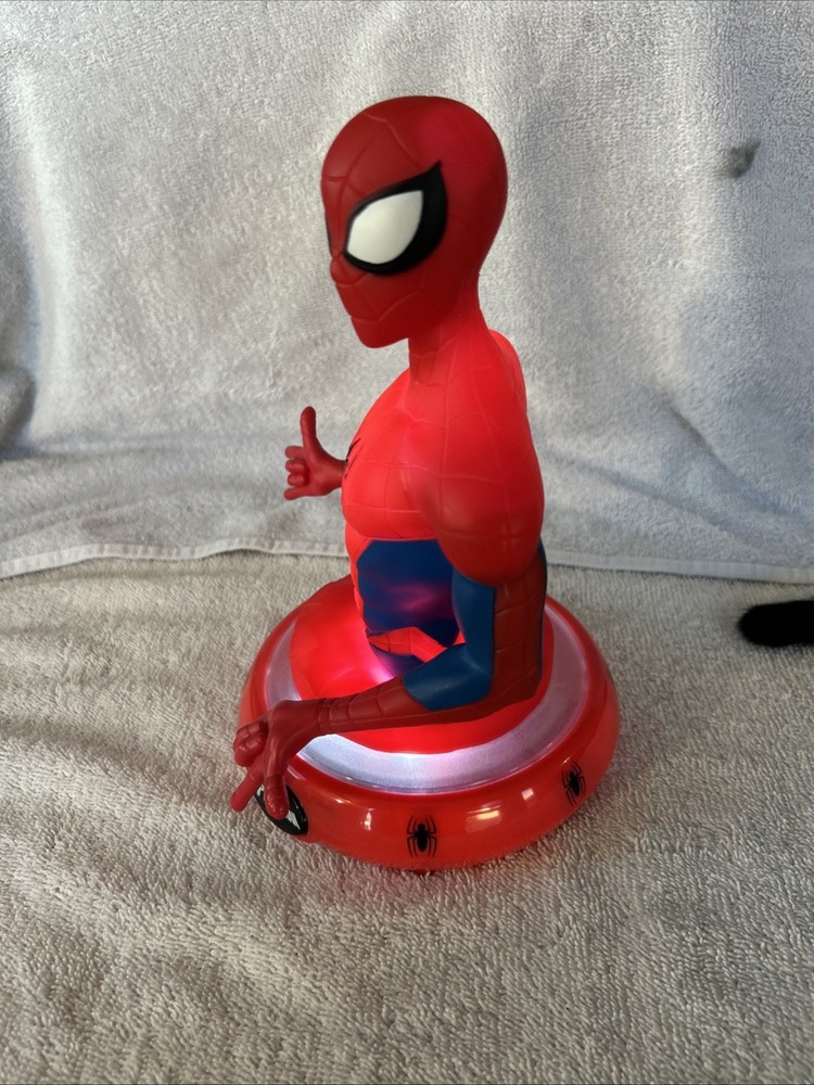 Spiderman MARVEL Night Light 2020 Peachtree Playthings Tested Works