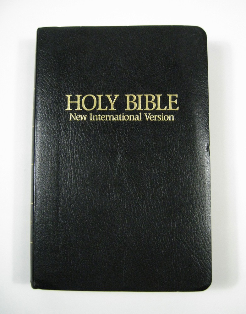 New International Version Reference Imitation Leather Black 1994 Softcover