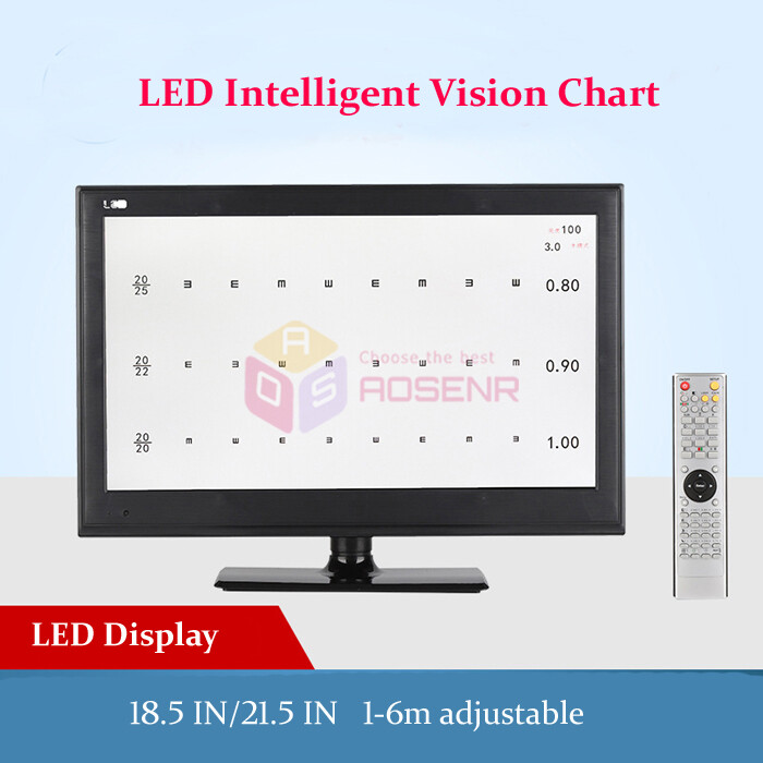 Multi-function 18.5" LED Display MICRO Chart Projector Eye Chart 1m-6m Optometry