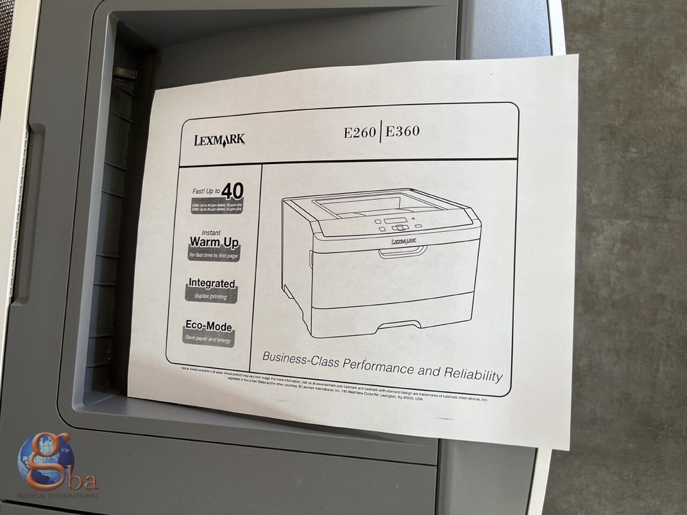 Lexmark Workgroup E360DN Monochrome Office Laser Printer
